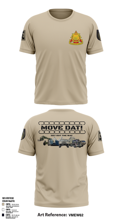 441st Seaport Operations Company 48632233 Short Sleeve Performance Shirt - 1