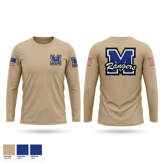 Long Sleeve Performance Shirt, Methuen, Army, Teamtime, Team time, sublimation, custom sports apparel, team uniforms, spirit wear, spiritwear, sports uniforms, custom shirts, team store, custom team store, fundraiser sports, apparel fundraiser