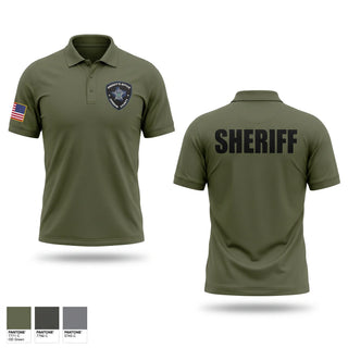 Short Sleeve Performance Polo, Sheriff Deputy, Police, Teamtime, Team time, sublimation, custom sports apparel, team uniforms, spirit wear, spiritwear, sports uniforms, custom shirts, team store, custom team store, fundraiser sports, apparel fundraiser