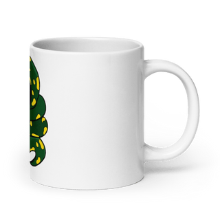PYTHONS 34625926 White Glossy Mug - Small