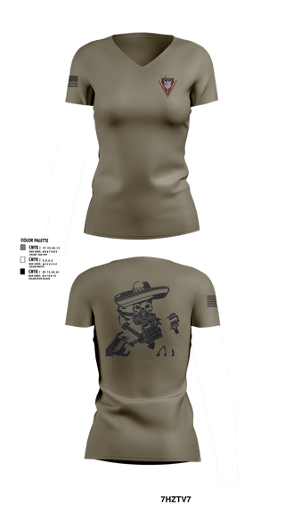 Womens Short Sleeve Vneck Shirt, Disturbance Control Team, Police, Teamtime, Team time, sublimation, custom sports apparel, team uniforms, spirit wear, spiritwear, sports uniforms, custom shirts, team store, custom team store, fundraiser sports, apparel fundraiser