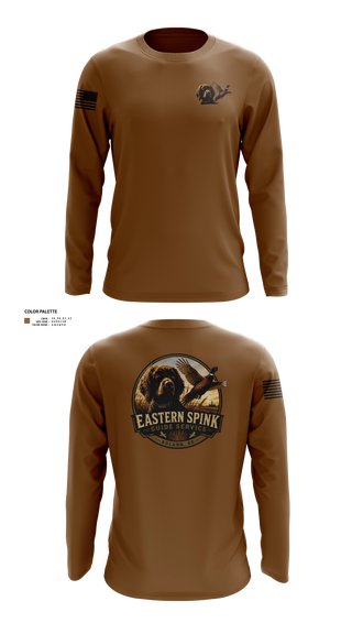 Long Sleeve Performance Shirt, Eastern Spink Guide Service, , Teamtime, Team time, sublimation, custom sports apparel, team uniforms, spirit wear, spiritwear, sports uniforms, custom shirts, team store, custom team store, fundraiser sports, apparel fundraiser