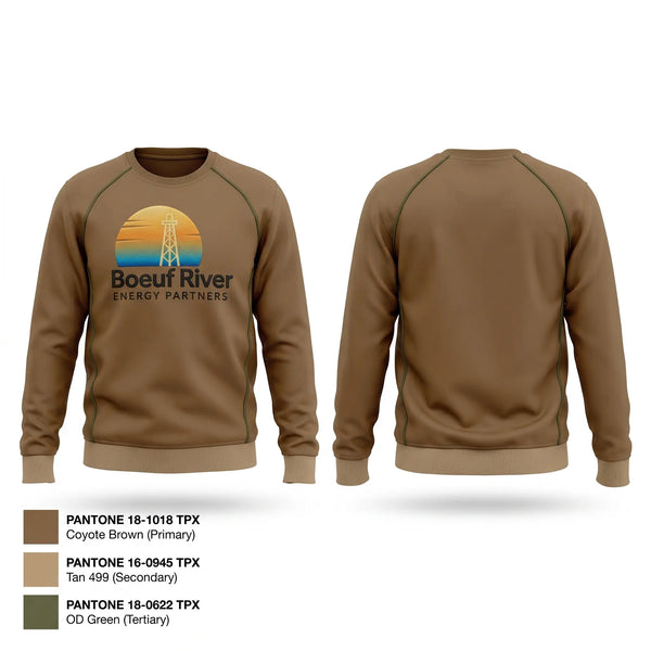 Crew Neck Sweatshirt, Boeuf River Energy, , Teamtime, Team time, sublimation, custom sports apparel, team uniforms, spirit wear, spiritwear, sports uniforms, custom shirts, team store, custom team store, fundraiser sports, apparel fundraiser