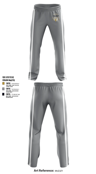 Sweatpants, Golden Deers FC, Men's Soccer, Teamtime, Team time, sublimation, custom sports apparel, team uniforms, spirit wear, spiritwear, sports uniforms, custom shirts, team store, custom team store, fundraiser sports, apparel fundraiser