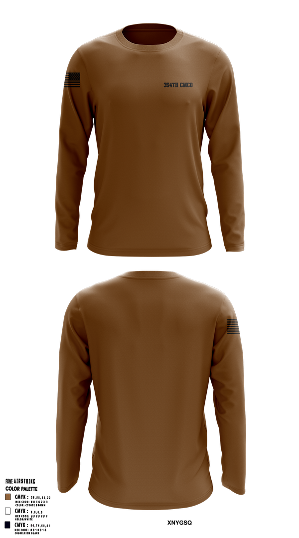 Long Sleeve Performance Shirt, 354th CMCO, , Teamtime, Team time, sublimation, custom sports apparel, team uniforms, spirit wear, spiritwear, sports uniforms, custom shirts, team store, custom team store, fundraiser sports, apparel fundraiser