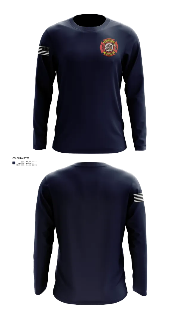 Long Sleeve Performance Shirt, Cherrydale Volunteer Fire Department, , Teamtime, Team time, sublimation, custom sports apparel, team uniforms, spirit wear, spiritwear, sports uniforms, custom shirts, team store, custom team store, fundraiser sports, apparel fundraiser