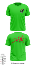 SLAM! Bulls Cross Country 65254654 Short Sleeve Performance Shirt - 4