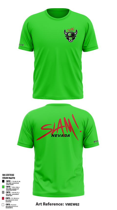 Short Sleeve Performance Shirt, SLAM! Bulls Cross Country, Cross Country, Teamtime, Team time, sublimation, custom sports apparel, team uniforms, spirit wear, spiritwear, sports uniforms, custom shirts, team store, custom team store, fundraiser sports, apparel fundraiser