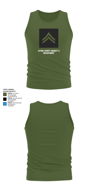 Wayne County Sheriff’s Department 8145507 Tank Top - 56