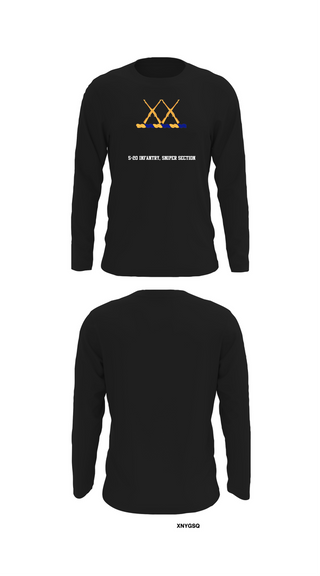 Long Sleeve Performance Shirt, 5-20 Infantry, Sniper section, Army, Teamtime, Team time, sublimation, custom sports apparel, team uniforms, spirit wear, spiritwear, sports uniforms, custom shirts, team store, custom team store, fundraiser sports, apparel fundraiser