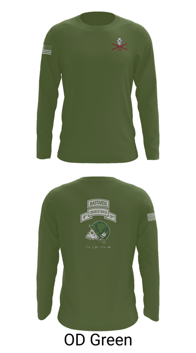Charlie Rock, 4-31 IN, 2IBCT, 10MTN 63495362 Long Sleeve Performance Shirt 46