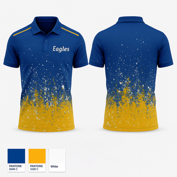 Short Sleeve Performance Polo, Eagles, , Teamtime, Team time, sublimation, custom sports apparel, team uniforms, spirit wear, spiritwear, sports uniforms, custom shirts, team store, custom team store, fundraiser sports, apparel fundraiser