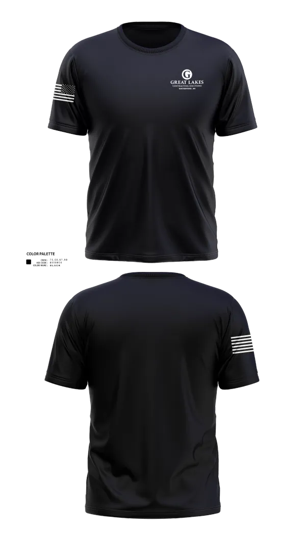 Old School Cotton Feel Shirt, Great Lakes Contracting Solutions LLC, , Teamtime, Team time, sublimation, custom sports apparel, team uniforms, spirit wear, spiritwear, sports uniforms, custom shirts, team store, custom team store, fundraiser sports, apparel fundraiser