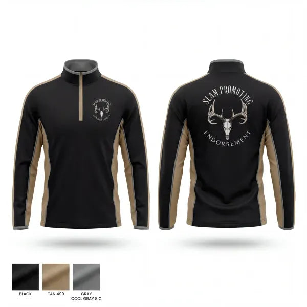 Quarter Zip Jacket, Slam.Promoting, , Teamtime, Team time, sublimation, custom sports apparel, team uniforms, spirit wear, spiritwear, sports uniforms, custom shirts, team store, custom team store, fundraiser sports, apparel fundraiser