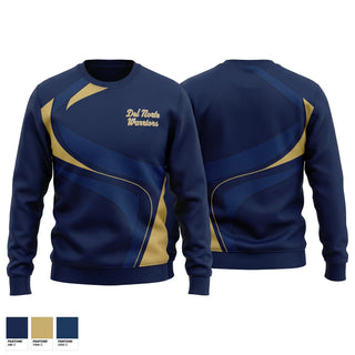 Crew Neck Sweatshirt, Del Norte Warriors, Baseball, Teamtime, Team time, sublimation, custom sports apparel, team uniforms, spirit wear, spiritwear, sports uniforms, custom shirts, team store, custom team store, fundraiser sports, apparel fundraiser