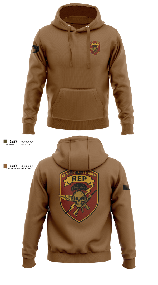 Hoodie, 3D Force Recon REP, Marines, Teamtime, Team time, sublimation, custom sports apparel, team uniforms, spirit wear, spiritwear, sports uniforms, custom shirts, team store, custom team store, fundraiser sports, apparel fundraiser