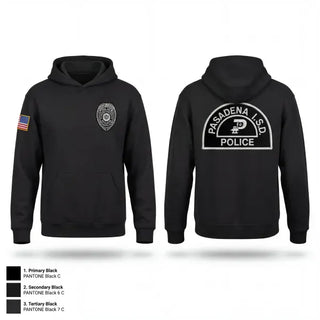 Hoodie, Pasadena I.S.D., Police, Teamtime, Team time, sublimation, custom sports apparel, team uniforms, spirit wear, spiritwear, sports uniforms, custom shirts, team store, custom team store, fundraiser sports, apparel fundraiser