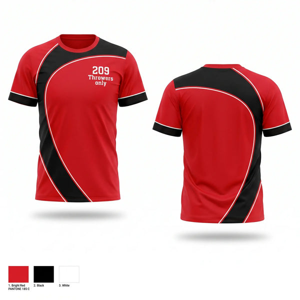 Short Sleeve Performance Shirt, 209Throwers, Track & Field, Teamtime, Team time, sublimation, custom sports apparel, team uniforms, spirit wear, spiritwear, sports uniforms, custom shirts, team store, custom team store, fundraiser sports, apparel fundraiser
