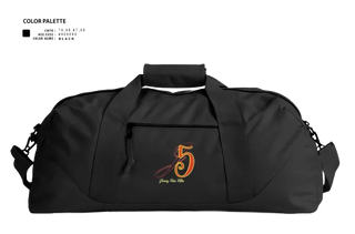 Duffle Bag, Jonny Five Film, , Teamtime, Team time, sublimation, custom sports apparel, team uniforms, spirit wear, spiritwear, sports uniforms, custom shirts, team store, custom team store, fundraiser sports, apparel fundraiser