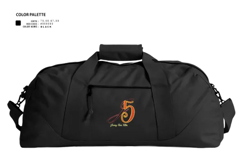 Duffle Bag, Jonny Five Film, , Teamtime, Team time, sublimation, custom sports apparel, team uniforms, spirit wear, spiritwear, sports uniforms, custom shirts, team store, custom team store, fundraiser sports, apparel fundraiser