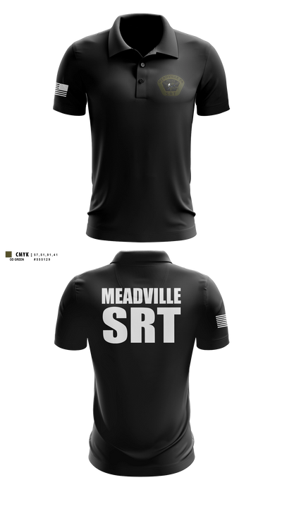 Meadville SRT 57594124 Short Sleeve Performance Polo - 12
