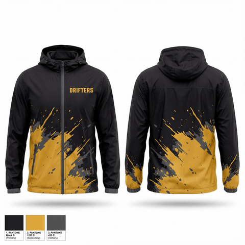 Windbreaker, Drifters, Softball, Teamtime, Team time, sublimation, custom sports apparel, team uniforms, spirit wear, spiritwear, sports uniforms, custom shirts, team store, custom team store, fundraiser sports, apparel fundraiser