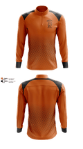 Waterloo East Volleyball 11844990 Quarter Zip Jacket - 1