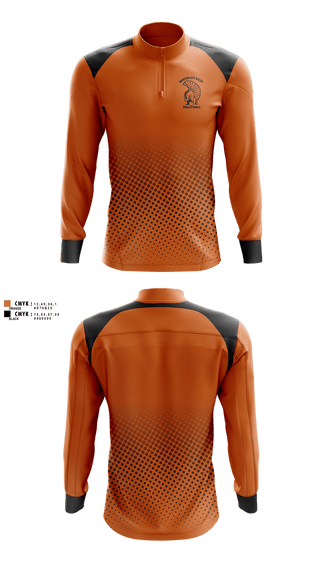 Quarter Zip Jacket, Waterloo East Volleyball, Women's Volleyball, Teamtime, Team time, sublimation, custom sports apparel, team uniforms, spirit wear, spiritwear, sports uniforms, custom shirts, team store, custom team store, fundraiser sports, apparel fundraiser