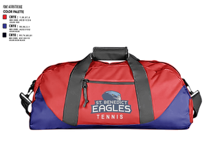 Duffle Bag, SBA Eagles Tennis, Tennis, Teamtime, Team time, sublimation, custom sports apparel, team uniforms, spirit wear, spiritwear, sports uniforms, custom shirts, team store, custom team store, fundraiser sports, apparel fundraiser