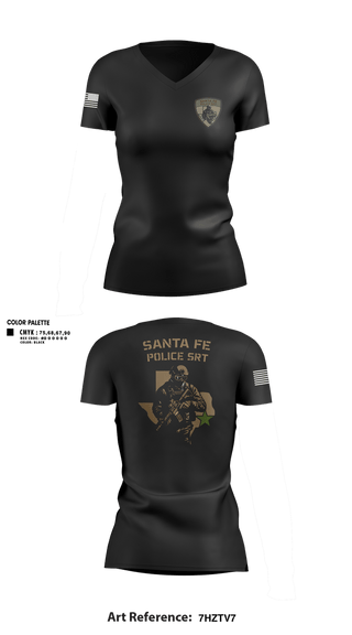 Womens Short Sleeve Vneck Shirt, LMPD SRT, Police, Teamtime, Team time, sublimation, custom sports apparel, team uniforms, spirit wear, spiritwear, sports uniforms, custom shirts, team store, custom team store, fundraiser sports, apparel fundraiser