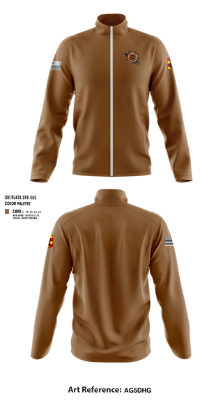 Fleece Jacket, 434th FA BDE H2F, Army, Teamtime, Team time, sublimation, custom sports apparel, team uniforms, spirit wear, spiritwear, sports uniforms, custom shirts, team store, custom team store, fundraiser sports, apparel fundraiser