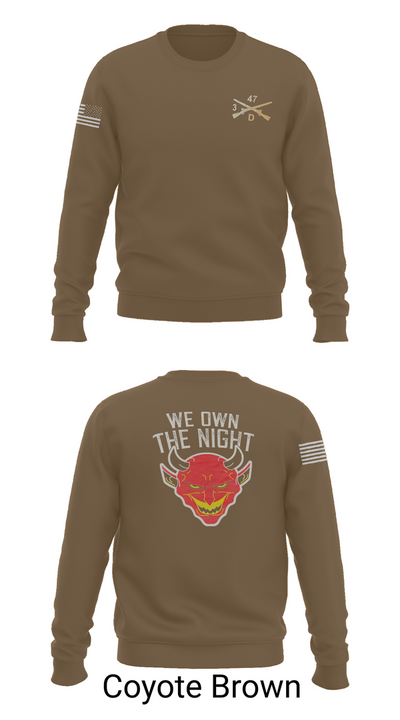 D Co 3-47 Cadre Crew Neck Sweatshirt - 5