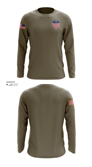 Long Sleeve Performance Shirt, 38th RSG, Army, Teamtime, Team time, sublimation, custom sports apparel, team uniforms, spirit wear, spiritwear, sports uniforms, custom shirts, team store, custom team store, fundraiser sports, apparel fundraiser