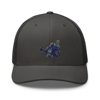 Chief Oliva Retro Trucker Hat | Yupoong 6606