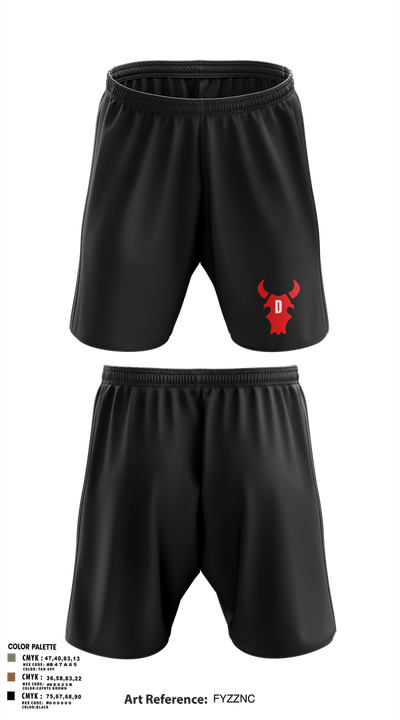 D Co 1-133 IN 71672506 Athletic Shorts With Pockets - 26