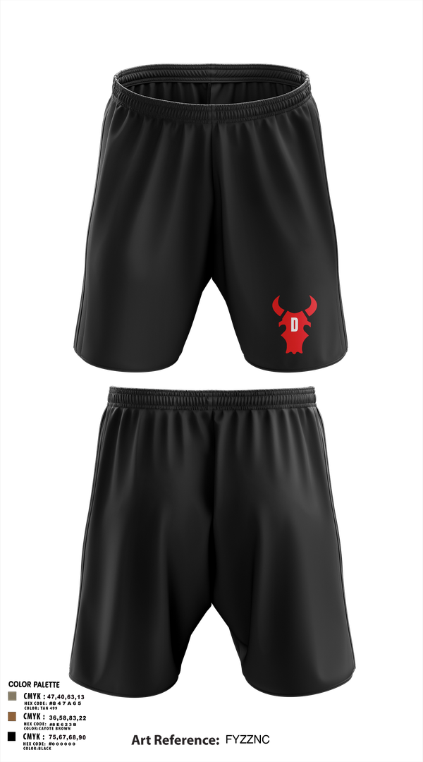 Athletic Shorts With Pockets, D Co 1-133 IN, , Teamtime, Team time, sublimation, custom sports apparel, team uniforms, spirit wear, spiritwear, sports uniforms, custom shirts, team store, custom team store, fundraiser sports, apparel fundraiser