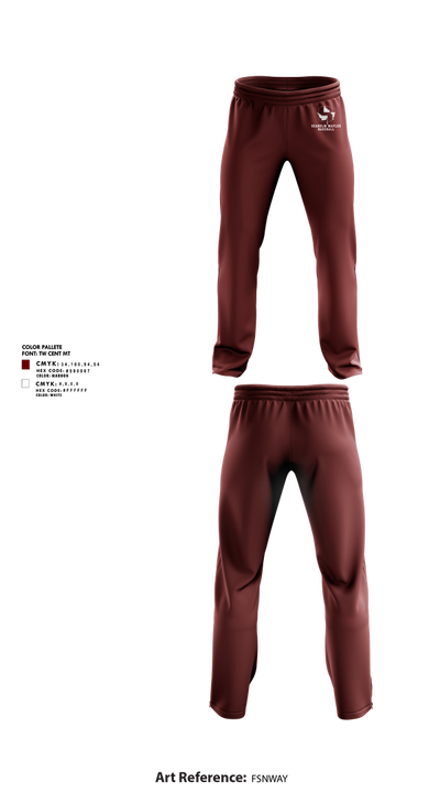 Seaholm Maples Baseball 89772667 Sweatpants - 2