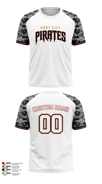 Port City Pirates Short Sleeve Performance Shirt - 2