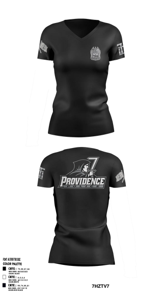 Womens Short Sleeve Vneck Shirt, PPD D7, Police, Teamtime, Team time, sublimation, custom sports apparel, team uniforms, spirit wear, spiritwear, sports uniforms, custom shirts, team store, custom team store, fundraiser sports, apparel fundraiser