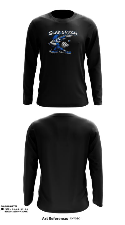 Slap a pitch 71850171 Long Sleeve Performance Shirt 22