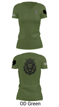 Vikings 78762125 Women's Short Sleeve V-neck Shirt - 48