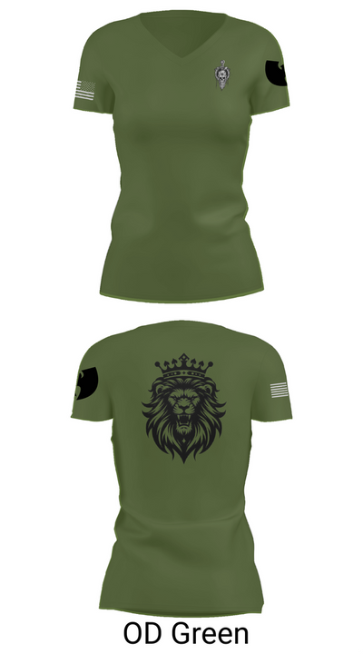 Vikings 78762125 Women's Short Sleeve V-neck Shirt - 48