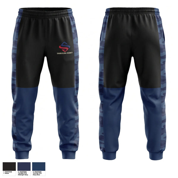 Sweatpants, Sahara Global Security, Police, Teamtime, Team time, sublimation, custom sports apparel, team uniforms, spirit wear, spiritwear, sports uniforms, custom shirts, team store, custom team store, fundraiser sports, apparel fundraiser