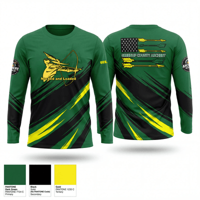 GES / AES ARCHERY 69299391 Long Sleeve Performance Shirt 2