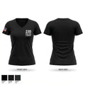 23D Military Police Company 46205341 Women's Short Sleeve V-neck Shirt - 1