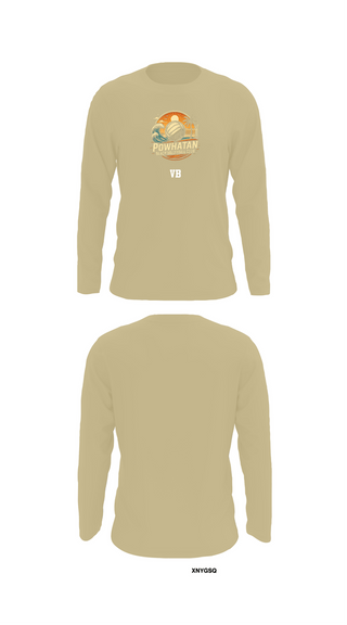 Long Sleeve Performance Shirt, VB, Women's Volleyball, Teamtime, Team time, sublimation, custom sports apparel, team uniforms, spirit wear, spiritwear, sports uniforms, custom shirts, team store, custom team store, fundraiser sports, apparel fundraiser