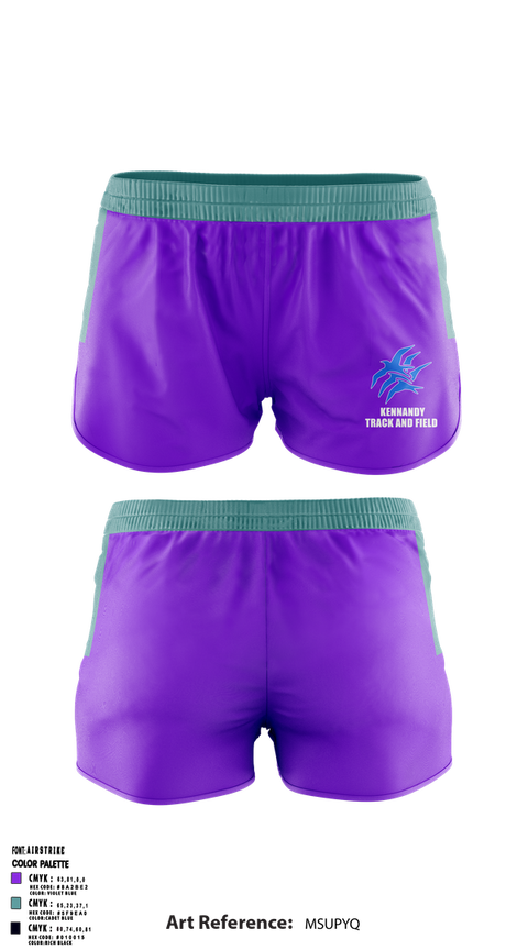 Ranger Panties, Kennandy, Track & Field, Teamtime, Team time, sublimation, custom sports apparel, team uniforms, spirit wear, spiritwear, sports uniforms, custom shirts, team store, custom team store, fundraiser sports, apparel fundraiser