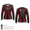 Havasu Vipers 58526640 Women's Long Sleeve V-neck Shirt - 1