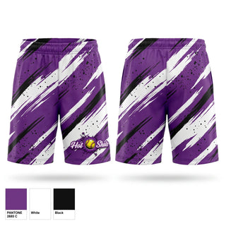 Athletic Shorts With Pockets, Hot Shot, Softball, Teamtime, Team time, sublimation, custom sports apparel, team uniforms, spirit wear, spiritwear, sports uniforms, custom shirts, team store, custom team store, fundraiser sports, apparel fundraiser