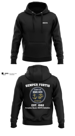 Hoodie, Charlie Company Pirates, Navy, Teamtime, Team time, sublimation, custom sports apparel, team uniforms, spirit wear, spiritwear, sports uniforms, custom shirts, team store, custom team store, fundraiser sports, apparel fundraiser